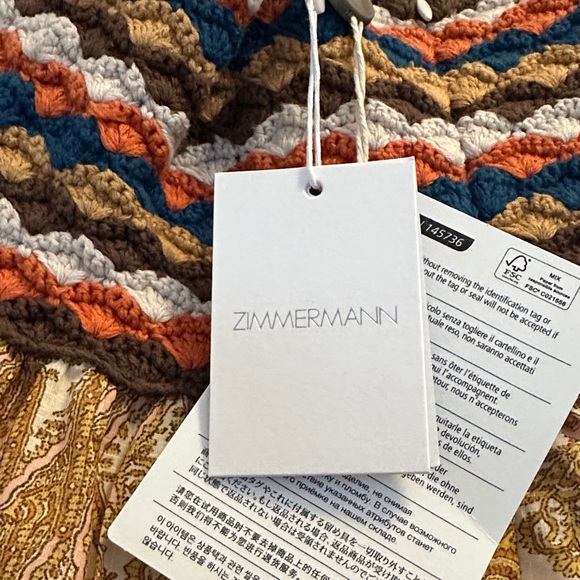 Zimmermann Multicolor Paisley Maxi Dress - Picture 4 of 5